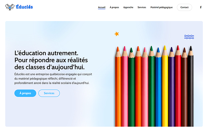 Éduclés Website